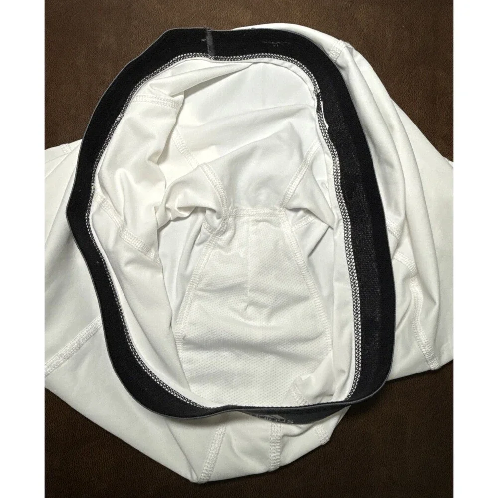 Lot of 2 Adidas Climalite Stretch Boxer Briefs White Men's Size L 36-38 NEW